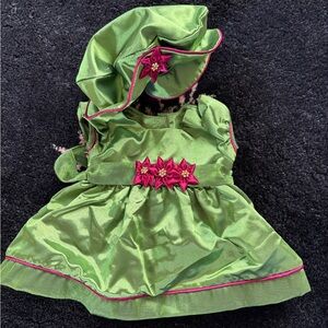 Vintage Bitty Baby “Pointsettia” Christmas/Holiday Set by American Girl